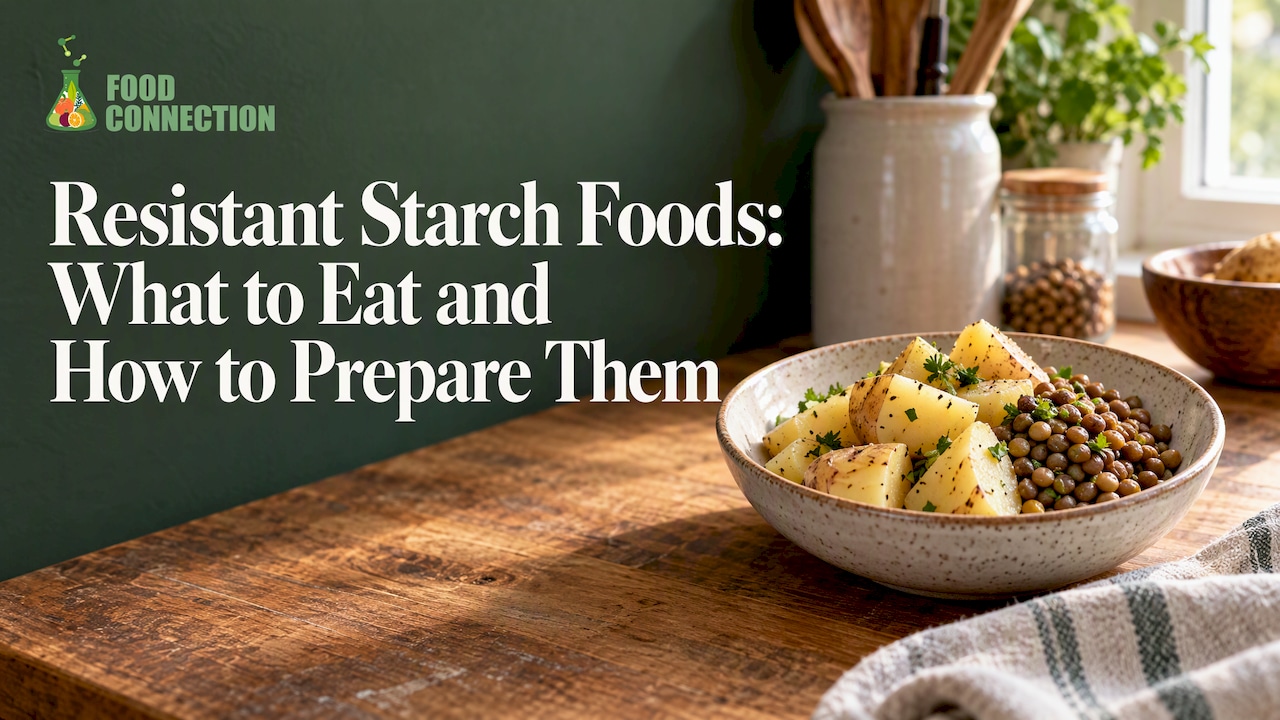 Cooked potatoes and lentils on a kitchen counter