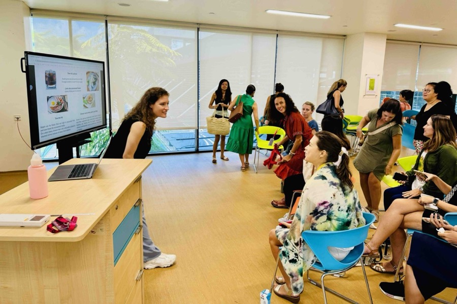School community workshop on nutrition and wellbeing at Nexus